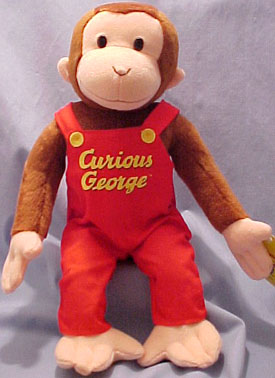 curious george talking doll